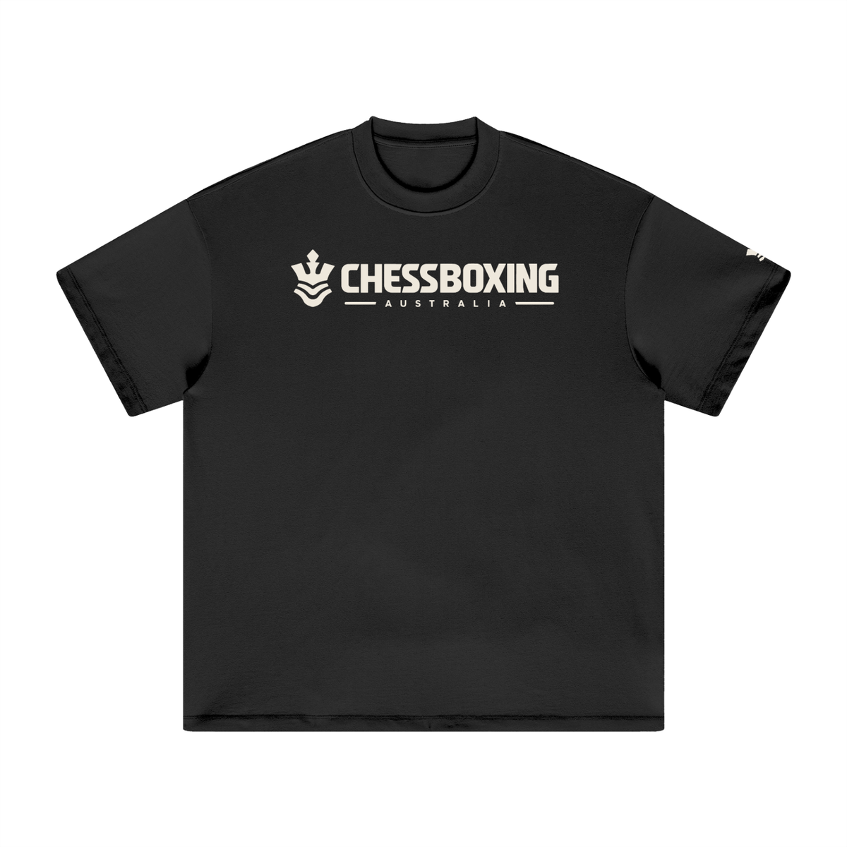 The Official Chessboxing Australia Tee - Black