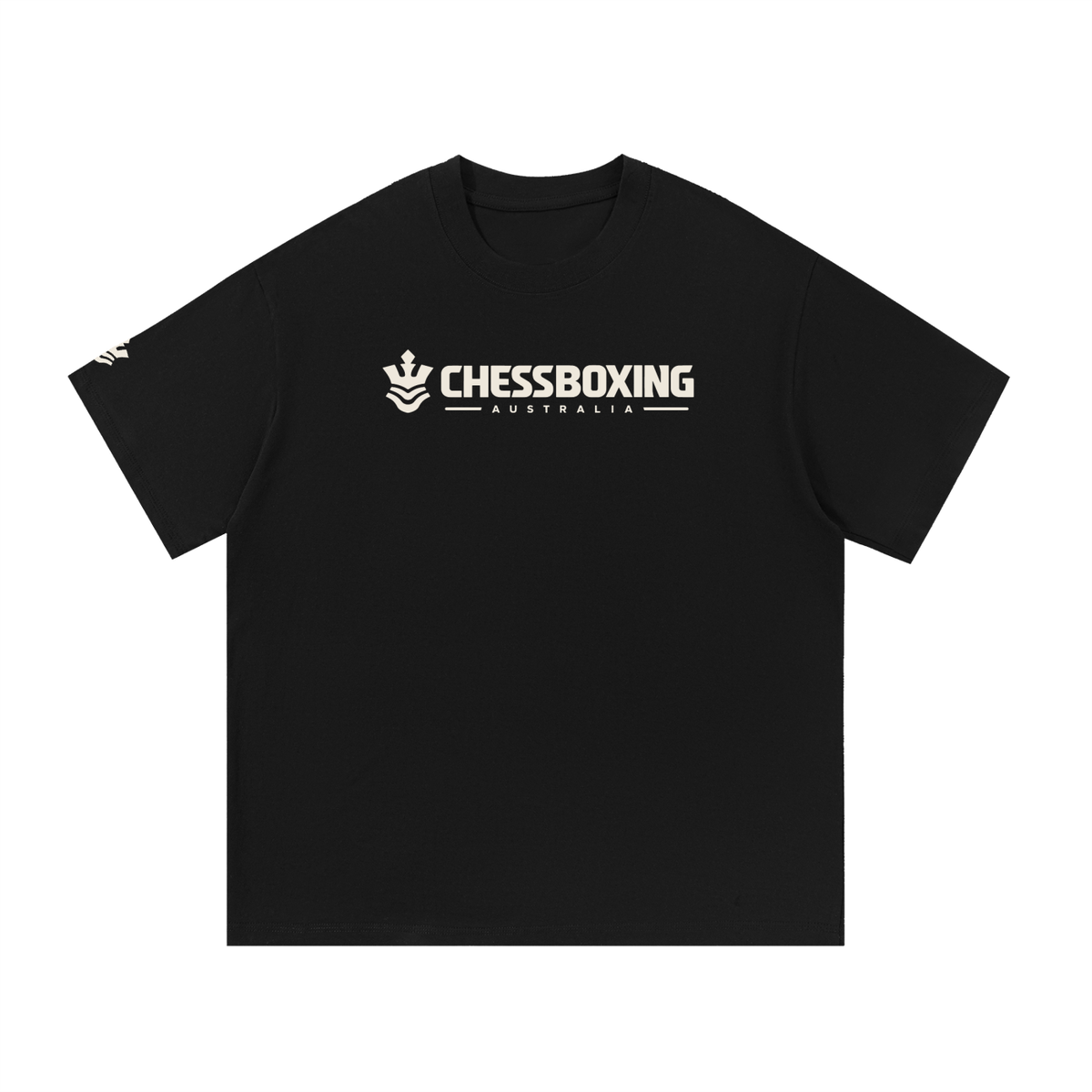 Chessboxing Australia Tee - Black